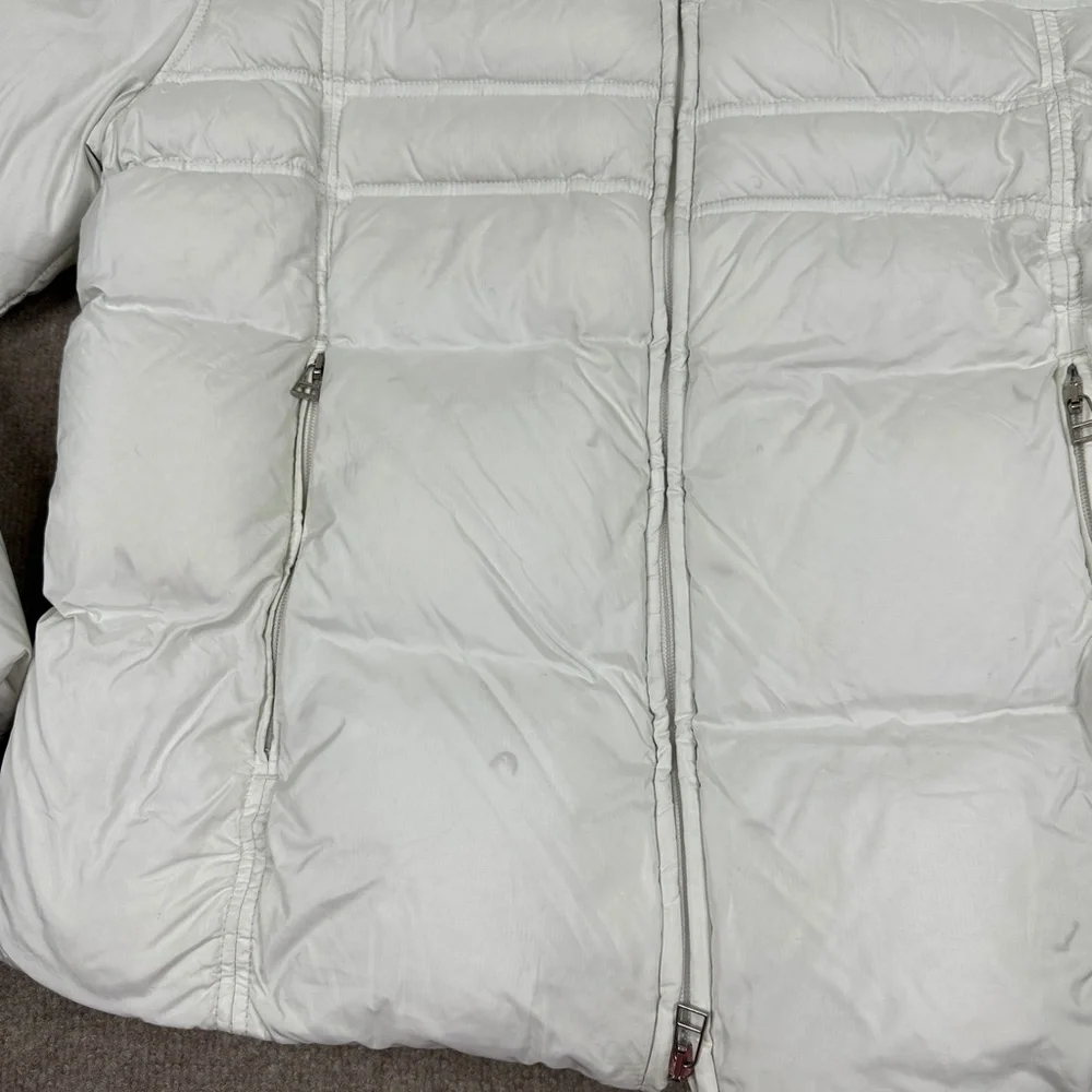 J. Lindeberg Jacket Womens Extra Large White Puffer Down Vintage Y2K - Picture 2 of 13